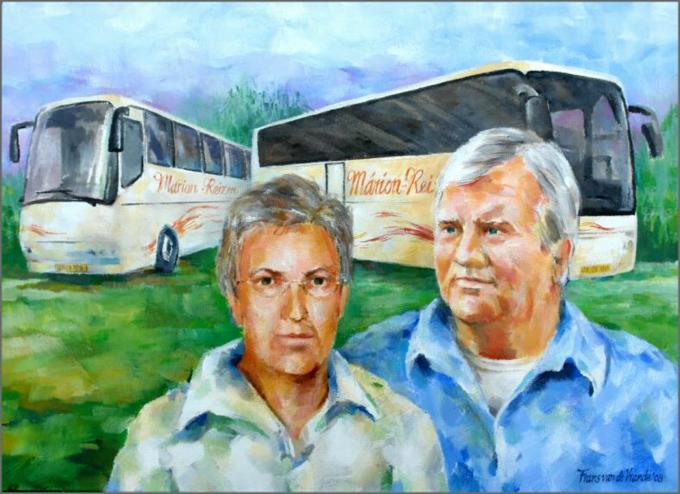 opdracht voor particulier, formaat 60 x 80 cm, acryl op doek 2008