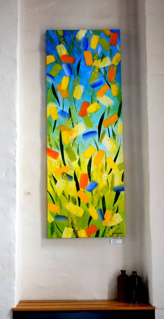 .....daar is de lente, 65 x 180 cm 2018